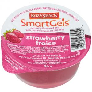 Kozy Shack Strawberry Gelatin, 3.5 Ounce - 48 per case.