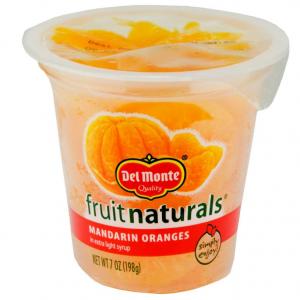 Del Monte Fruit Naturals Mandarin Orange In Juice (7 Fl.Oz, 12 Per Case)