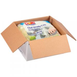 Dole Peeled, Washed & Diced Apples, No Sugar Added (5 lbs, 2 Per Case)