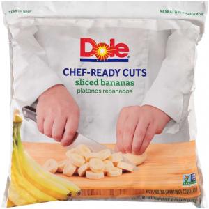 Dole Chef Ready Sliced Banana, 5 Pound - 2 per case.