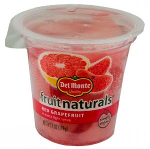 Fruit Naturals Red Grapefruit in Extra Light Syrup (7 Ounce, 6 Per Case)