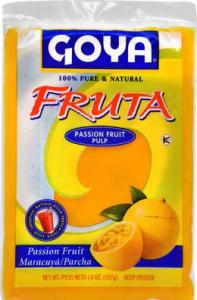 Goya Passion Fruit Pulp, 14 Ounce - 12 per case.