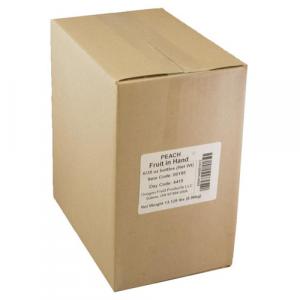 Fruit In Hand Peach Pourable Fruit Puree, 35 Ounce 6 per case.