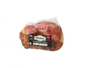 Cliffy Farms Boneless Cooked Country Ham, 5 Pound - 2 per case.
