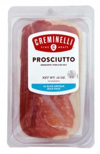 Creminelli Fine Meats Bulk Sliced Prosciutto, 12 Ounce -- 6 per - Meat Poultry Seafood