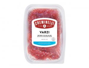 Creminelli Fine Meats Sliced Varzi, Uncured Italian Salami (2 OZ, 12 Per Case)