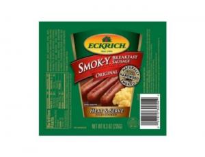 Eckrich Original Smokey Sausage Link, 16.6 Ounce - 10 per case.