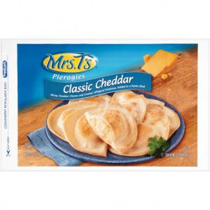 Mrs.Ts Potato and Chedder Pierogi, 6.3 Pound - 4 per case.