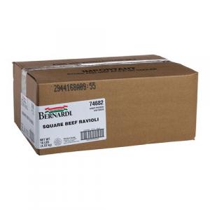 Bernardi Square Beef Ravioli, 2 x 5 lb Case