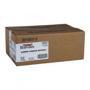 Bernardi Round Jumbo Cheese Ravioli, 2 x 5 lb Case