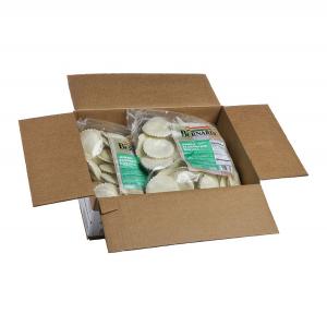 Windsor Bernardi Florentine Jumbo Round Ravioli, 5 Pound - 2 per case.