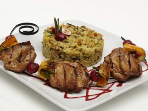 Manchester Farms Medallions Boneless Quail Breast - 48 per case.