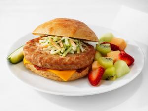 Butterball Savory Top Grade White Turkey Meat Burger (5.3 OZ, 30 Per Case)