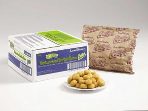 Lamb Weston Tantalizers Stuffed Spudz Round Southwestern Cheddar, 3 Pound - 6 per case.