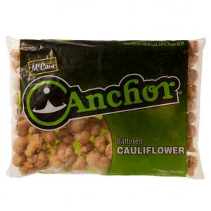 McCain Anchor Battered Cauliflower - Appetizer, 3 Pound - 6 per case.