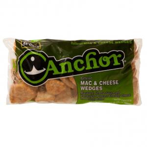 McCain Anchor Battered Wedge Macaroni and Cheese - Appetizer, 3 Pound - 6 per case.