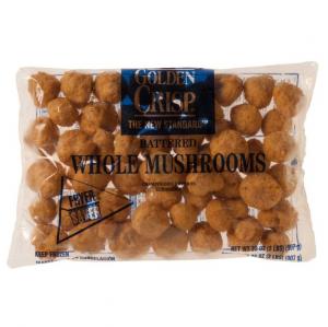 McCain Golden Crisp Fryersaver Battered Whole Mushroom - Appetiz