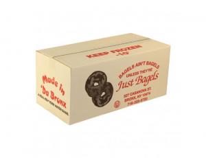 Just Bagels Blueberry Bagel, 4 Ounce - 48 per case.