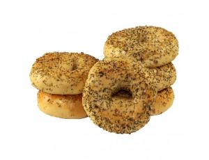 Just Bagels Everything Bagel, 4 Ounce - 48 per case.
