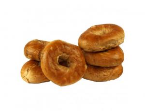 Just Bagels French Toast Bagel, 4 Ounce - 48 per case.