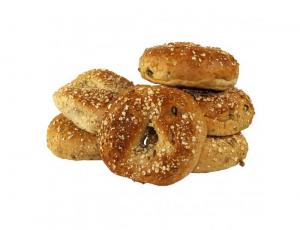 Just Bagels Multigrain Energy Bagel, 4 Ounce - 48 per case.
