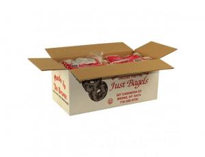 Just Bagels Sundried Tomato Bagel, 4 Ounce - 48 per case.