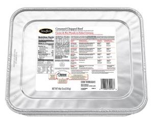 Nestle Stouffers Creamed Chipped Beef, 76 Ounce - 4 per case.