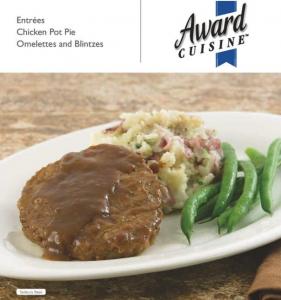 Conagra Award Cuisine Entree Swedish Meatball in Gravy, 62 Ounce - 4 per case.