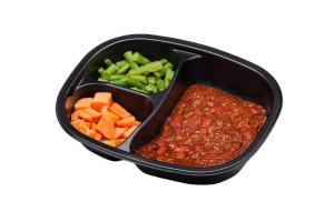 Golden Gourmet Chicken Chili with Beans and Rice Peas and Carrots Yellow Squash, 15.3 Oz- 20/case