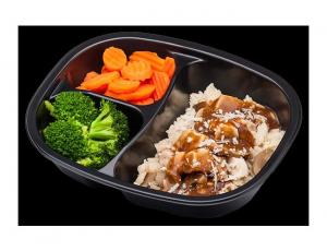 Golden Gourmet Mesquite Chicken Over Rice Blend Mix Green Beans Carrots Meal, 12.55 Ounce- 20/case