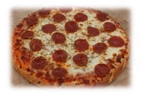 Burry Enriched Flour & Mozzarella Made Parbaked Crust Pizza, 7 Inch, 24 Per Case