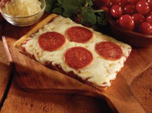 Conagra The Max Pepperoni Mozzarella Pizza, 4.65 Ounce - 96 per case.
