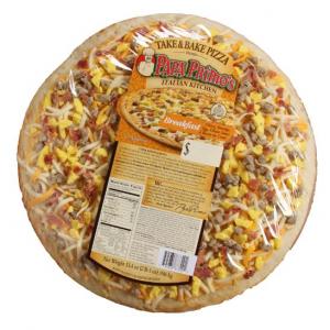 Papas Primos Large Breakfast Pizza, 33.4 Ounce - 6 per case.