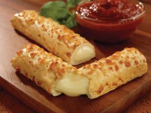 Conagra The Max Stix Mozzarella Pizza, 1.93 Ounce - 192 per case.