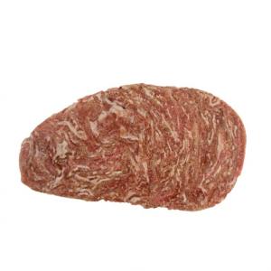 Philly Sensations Shaped and Sliced Lightly Marinated Beef Steaks, 6 Ounce - 27 per case.