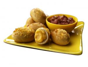 J And J Snack Poppers Cheddar Cheese Filled Super Pretzel (0.5 OZ, 240 Per Case)