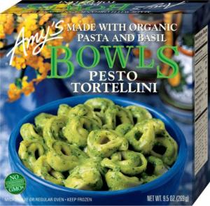 Amys Organic Pesto Tortellini Bowl, 9.5 Ounce - 12 per case