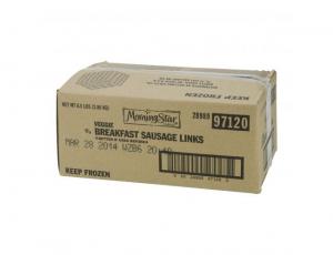 Kelloggs Morningstar Veggie Sausage Link, 0.81 Ounce -- 168 per