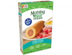 Morning Star Farms Meat Free Veggie Corn Dog, 10 Ounce - 8 per case.