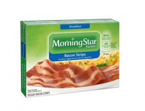 MorningStar Farms Breakfast Veggie Bacon Strips - 6 per pack - 1 each.