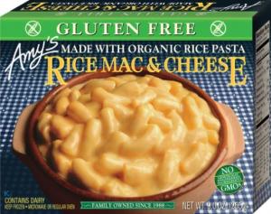 Amys Organic Macaroni & Cheese Rice Pasta (9 Oz, 12 Per Case)