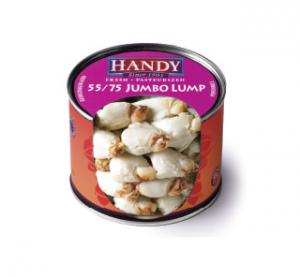 Handy Pelagicus Jumbo Lump Pasteurized Crab Meat, 1 Pound - 6 per case.