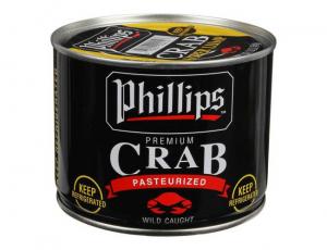 Phillips Foods Super Lump Crab Meat, 1 Pound - 6 per case.