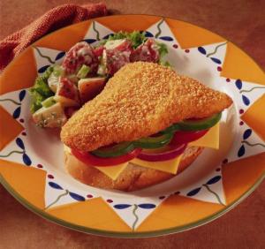 Fishery Glouchester FrOZen, Breaded Cod Fillet (5 OZ, 10 lbs, 1 Pack)