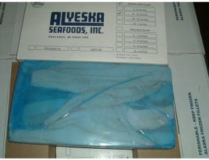 Harbor Seafood Alaskan Cod Fillet - Shatter Pack , 15 Pound - 3 per case.