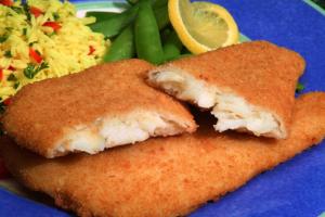 New Wave Kaptains Ketch Breaded Flounder Fillet (4-5 OZ, 18 Per Case)
