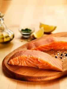 FPI Atlantic Salmon Portion Skinless Boneless, 6 Ounce - 1 each.