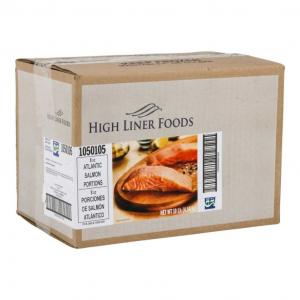 FPI Atlantic Skinless Boneless Salmon Portion, 8 Ounce - 1 each.