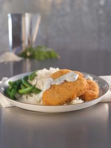Trident Seafoods Salmon Croquette, Oven Ready (3 OZ, 10 lbs, 1 Pack)