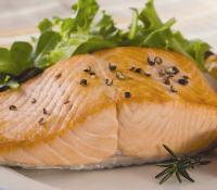 Trident Seafoods Skinless Boneless Keta Salmon - Premium Portion (10 lb, 1 Pack)